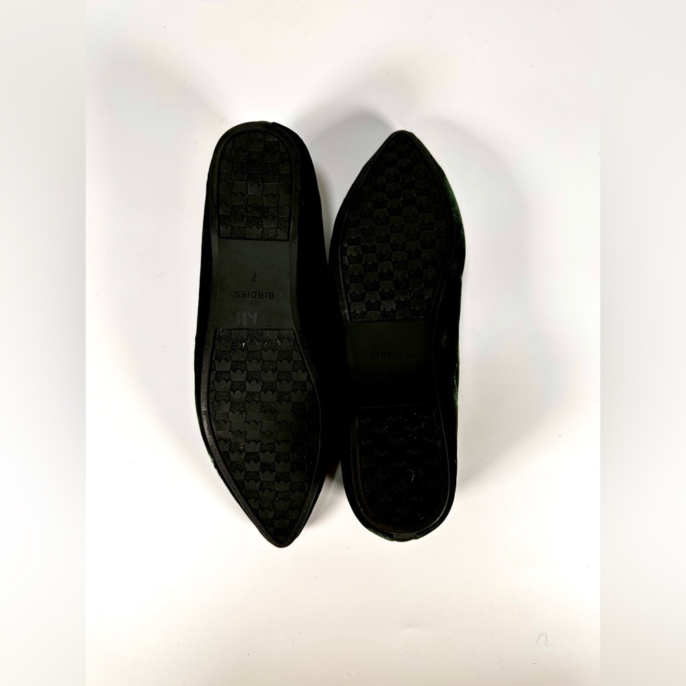 Birdies NWOT Goldfinch Velvet pointed toe ballet flats - Picture 9 of 10